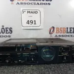 LOTE 491 - 01 GRAVADOR ANTIGO. (NO ESTADO) ATENÇÃO! FAZER A VISITAÇÃO ANTES DE ARREMATAR, NÃO SABEMOS SE FUNCIONA. LEILÃO NÃO TEM GARANTIA E NEM DEVOLUÇÃO, SUJEITO A POSSÍVEIS AVARIAS VISÍVEIS/OCULTAS E/OU AUSÊNCIA DE COMPONENTES.