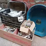 LOTE 416 - 01 LOTE COM PEÇAS DE CARRINHO DE MÃO. (NO ESTADO) ATENÇÃO! FAZER A VISITAÇÃO ANTES DE ARREMATAR, NÃO SABEMOS SE FUNCIONA. LEILÃO NÃO TEM GARANTIA E NEM DEVOLUÇÃO, SUJEITO A POSSÍVEIS AVARIAS VISÍVEIS/OCULTAS E/OU AUSÊNCIA DE COMPONENTES.