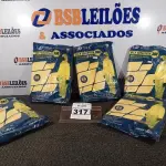 LOTE 317 - 01 LOTE COM 05 MACACÕES VOLH COVERTECH 300, TAMANHO EG NA COR AMARELA. (NOVO) (NO ESTADO) ATENÇÃO! FAZER A VISITAÇÃO ANTES DE ARREMATAR, NÃO SABEMOS SE FUNCIONA. LEILÃO NÃO TEM GARANTIA E NEM DEVOLUÇÃO, SUJEITO A POSSÍVEIS AVARIAS VISÍVEIS/OCULTAS E/OU AUSÊNCIA DE COMPONENTES.