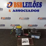 LOTE 267 - 02 AQUECEDORES PARA BANHEIRA. (NO ESTADO) ATENÇÃO! FAZER A VISITAÇÃO ANTES DE ARREMATAR, NÃO SABEMOS SE FUNCIONA. LEILÃO NÃO TEM GARANTIA E NEM DEVOLUÇÃO, SUJEITO A POSSÍVEIS AVARIAS VISÍVEIS/OCULTAS E/OU AUSÊNCIA DE COMPONENTES.