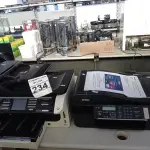 LOTE 234 - 02 IMPRESSORAS, SENDO 01 MARCA HP E 01 MARCA EPSON. (NO ESTADO) ATENÇÃO! FAZER A VISITAÇÃO ANTES DE ARREMATAR, NÃO SABEMOS SE FUNCIONA. LEILÃO NÃO TEM GARANTIA E NEM DEVOLUÇÃO, SUJEITO A POSSÍVEIS AVARIAS VISÍVEIS/OCULTAS E/OU AUSÊNCIA DE COMPONENTES.