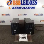 LOTE 190 - 02 NOBREAKS VSI DE 1400VA. (NO ESTADO) ATENÇÃO! FAZER A VISITAÇÃO ANTES DE ARREMATAR, NÃO SABEMOS SE FUNCIONA. LEILÃO NÃO TEM GARANTIA E NEM DEVOLUÇÃO, SUJEITO A POSSÍVEIS AVARIAS VISÍVEIS/OCULTAS E/OU AUSÊNCIA DE COMPONENTES.