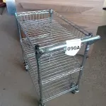 LOTE 090 - 01 CARRINHO PARA COPA COM 03 BANDEJAS E RODINHAS. (NO ESTADO) ATENÇÃO! FAZER A VISITAÇÃO ANTES DE ARREMATAR, NÃO SABEMOS SE FUNCIONA. LEILÃO NÃO TEM GARANTIA E NEM DEVOLUÇÃO, SUJEITO A POSSÍVEIS AVARIAS VISÍVEIS/OCULTAS E/OU AUSÊNCIA DE COMPONENTES.