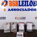 LOTE 020 - 04 HD’S PARA SERVIDOR, SENDO 02 DE 1TB E 02 DE 4TB. (NO ESTADO) ATENÇÃO! FAZER A VISITAÇÃO ANTES DE ARREMATAR, NÃO SABEMOS SE FUNCIONA. LEILÃO NÃO TEM GARANTIA E NEM DEVOLUÇÃO, SUJEITO A POSSÍVEIS AVARIAS VISÍVEIS/OCULTAS E/OU AUSÊNCIA DE COMPONENTES.