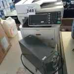 LOTE 245 - 01 IMPRESSORA MULTIFUNCIONAL MARCA OKI E 01 NOBREAK DE 1900VA. (NO ESTADO) ATENÇÃO! FAZER A VISITAÇÃO ANTES DE ARREMATAR, NÃO SABEMOS SE FUNCIONA. LEILÃO NÃO TEM GARANTIA E NEM DEVOLUÇÃO, SUJEITO A POSSÍVEIS AVARIAS VISÍVEIS/OCULTAS E/OU AUSÊNCIA DE COMPONENTES.