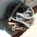 LOTE 393 - 01 ROLO DE MANGUEIRA CORRUGADA EM AÇO. (NO ESTADO) ATENÇÃO! FAZER A VISITAÇÃO ANTES DE ARREMATAR, NÃO SABEMOS SE FUNCIONA. LEILÃO NÃO TEM GARANTIA E NEM DEVOLUÇÃO, SUJEITO A POSSÍVEIS AVARIAS VISÍVEIS/OCULTAS E/OU AUSÊNCIA DE COMPONENTES.