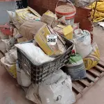 LOTE 388 - 01 LOTE DE MATERIAIS PARA CONSTRUÇÃO. (NO ESTADO) ATENÇÃO! FAZER A VISITAÇÃO ANTES DE ARREMATAR, NÃO SABEMOS SE FUNCIONA. LEILÃO NÃO TEM GARANTIA E NEM DEVOLUÇÃO, SUJEITO A POSSÍVEIS AVARIAS VISÍVEIS/OCULTAS E/OU AUSÊNCIA DE COMPONENTES.