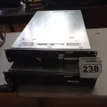 LOTE 238 - 02 SERVIDORES MARCA ITAUTEC. (NO ESTADO) ATENÇÃO! FAZER A VISITAÇÃO ANTES DE ARREMATAR, NÃO SABEMOS SE FUNCIONA. LEILÃO NÃO TEM GARANTIA E NEM DEVOLUÇÃO, SUJEITO A POSSÍVEIS AVARIAS VISÍVEIS/OCULTAS E/OU AUSÊNCIA DE COMPONENTES.