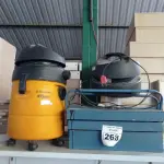 LOTE 268 - 01 MALETA DE FERRAMENTAS VAZIA E 01 ASPIRADOR DE PÓ INCOMPLETO. (NO ESTADO) ATENÇÃO! FAZER A VISITAÇÃO ANTES DE ARREMATAR, NÃO SABEMOS SE FUNCIONA. LEILÃO NÃO TEM GARANTIA E NEM DEVOLUÇÃO, SUJEITO A POSSÍVEIS AVARIAS VISÍVEIS/OCULTAS E/OU AUSÊNCIA DE COMPONENTES.