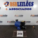 LOTE 349 - 01 BOMBA D’ÁGUA 220V COM AVARIAS. (NO ESTADO) ATENÇÃO! FAZER A VISITAÇÃO ANTES DE ARREMATAR, NÃO SABEMOS SE FUNCIONA. LEILÃO NÃO TEM GARANTIA E NEM DEVOLUÇÃO, SUJEITO A POSSÍVEIS AVARIAS VISÍVEIS/OCULTAS E/OU AUSÊNCIA DE COMPONENTES.