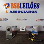 LOTE 224 - 02 AQUECEDORES PARA BANHEIRA. (NO ESTADO) ATENÇÃO! FAZER A VISITAÇÃO ANTES DE ARREMATAR, NÃO SABEMOS SE FUNCIONA. LEILÃO NÃO TEM GARANTIA E NEM DEVOLUÇÃO, SUJEITO A POSSÍVEIS AVARIAS VISÍVEIS/OCULTAS E/OU AUSÊNCIA DE COMPONENTES.