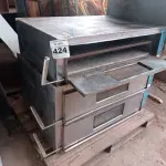 LOTE 424 - 01 FORNO ELÉTRICO INDUSTRIAL 90X70 MARCA METALMAQ/SERIE90 C/03, COM 03 CÂMERAS 220V.   (NO ESTADO) ATENÇÃO! FAZER A VISITAÇÃO ANTES DE ARREMATAR, NÃO SABEMOS SE FUNCIONA. LEILÃO NÃO TEM GARANTIA E NEM DEVOLUÇÃO, SUJEITO A POSSÍVEIS AVARIAS VISÍVEIS/OCULTAS E/OU AUSÊNCIA DE COMPONENTES.