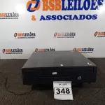 LOTE 348 - 01 CAIXA REGISTRADORA PARA DINHEIRO MANUAL. (NO ESTADO) ATENÇÃO! FAZER A VISITAÇÃO ANTES DE ARREMATAR, NÃO SABEMOS SE FUNCIONA. LEILÃO NÃO TEM GARANTIA E NEM DEVOLUÇÃO, SUJEITO A POSSÍVEIS AVARIAS VISÍVEIS/OCULTAS E/OU AUSÊNCIA DE COMPONENTES.