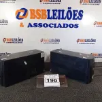 LOTE 190 - 02 NOBREAKS VSI DE 1400VA. (NO ESTADO) ATENÇÃO! FAZER A VISITAÇÃO ANTES DE ARREMATAR, NÃO SABEMOS SE FUNCIONA. LEILÃO NÃO TEM GARANTIA E NEM DEVOLUÇÃO, SUJEITO A POSSÍVEIS AVARIAS VISÍVEIS/OCULTAS E/OU AUSÊNCIA DE COMPONENTES.