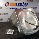 LOTE 277 - 01 FILTRO EM INOX MARCA IBBL. (NO ESTADO) ATENÇÃO! FAZER A VISITAÇÃO ANTES DE ARREMATAR, NÃO SABEMOS SE FUNCIONA. LEILÃO NÃO TEM GARANTIA E NEM DEVOLUÇÃO, SUJEITO A POSSÍVEIS AVARIAS VISÍVEIS/OCULTAS E/OU AUSÊNCIA DE COMPONENTES.