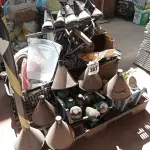 LOTE 387 - 01 LOTE COM MATERIAIS DIVERSOS. (NO ESTADO) ATENÇÃO! FAZER A VISITAÇÃO ANTES DE ARREMATAR, NÃO SABEMOS SE FUNCIONA. LEILÃO NÃO TEM GARANTIA E NEM DEVOLUÇÃO, SUJEITO A POSSÍVEIS AVARIAS VISÍVEIS/OCULTAS E/OU AUSÊNCIA DE COMPONENTES.