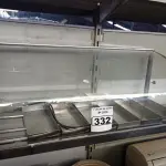 LOTE 332 - 01 ESTUFA PARA SALGADO. (NO ESTADO) ATENÇÃO! FAZER A VISITAÇÃO ANTES DE ARREMATAR, NÃO SABEMOS SE FUNCIONA. LEILÃO NÃO TEM GARANTIA E NEM DEVOLUÇÃO, SUJEITO A POSSÍVEIS AVARIAS VISÍVEIS/OCULTAS E/OU AUSÊNCIA DE COMPONENTES.