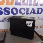 LOTE 205 - 01 NOBREAK MARCA APC MODELO SMART-UPS 2.200. (NO ESTADO) ATENÇÃO! FAZER A VISITAÇÃO ANTES DE ARREMATAR, NÃO SABEMOS SE FUNCIONA. LEILÃO NÃO TEM GARANTIA E NEM DEVOLUÇÃO, SUJEITO A POSSÍVEIS AVARIAS VISÍVEIS/OCULTAS E/OU AUSÊNCIA DE COMPONENTES.