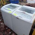 LOTE 433 - 02 MÁQUINAS DE LAVAR MARCA BRASTEMP PARA RETIRADA DE PEÇAS. (NO ESTADO) ATENÇÃO! FAZER A VISITAÇÃO ANTES DE ARREMATAR, NÃO SABEMOS SE FUNCIONA. LEILÃO NÃO TEM GARANTIA E NEM DEVOLUÇÃO, SUJEITO A POSSÍVEIS AVARIAS VISÍVEIS/OCULTAS E/OU AUSÊNCIA DE COMPONENTES.