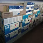 LOTE 314 - 01 LOTE COM TONNER’S MARCAS HP E SAMSUNG. (NO ESTADO) ATENÇÃO! FAZER A VISITAÇÃO ANTES DE ARREMATAR, NÃO SABEMOS SE FUNCIONA. LEILÃO NÃO TEM GARANTIA E NEM DEVOLUÇÃO, SUJEITO A POSSÍVEIS AVARIAS VISÍVEIS/OCULTAS E/OU AUSÊNCIA DE COMPONENTES.