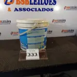 LOTE 333 - 01 GALÃO DE 16L DE MASSA ACRÍLICA MARCA STARVINIL. (NO ESTADO) ATENÇÃO! FAZER A VISITAÇÃO ANTES DE ARREMATAR, NÃO SABEMOS SE FUNCIONA. LEILÃO NÃO TEM GARANTIA E NEM DEVOLUÇÃO, SUJEITO A POSSÍVEIS AVARIAS VISÍVEIS/OCULTAS E/OU AUSÊNCIA DE COMPONENTES.