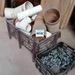 LOTE 410 - 01 LOTE COM CONEXÕES DE TAMANHOS DIVERSOS E ISOLADOR DE FIO. (NO ESTADO) ATENÇÃO! FAZER A VISITAÇÃO ANTES DE ARREMATAR, NÃO SABEMOS SE FUNCIONA. LEILÃO NÃO TEM GARANTIA E NEM DEVOLUÇÃO, SUJEITO A POSSÍVEIS AVARIAS VISÍVEIS/OCULTAS E/OU AUSÊNCIA DE COMPONENTES.