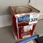 LOTE 329 - 01 LATA DE 16L DE SELADOR ACRÍLICO MARCA EUCATEX. (NO ESTADO) ATENÇÃO! FAZER A VISITAÇÃO ANTES DE ARREMATAR, NÃO SABEMOS SE FUNCIONA. LEILÃO NÃO TEM GARANTIA E NEM DEVOLUÇÃO, SUJEITO A POSSÍVEIS AVARIAS VISÍVEIS/OCULTAS E/OU AUSÊNCIA DE COMPONENTES.