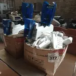 LOTE 377 - 01 LOTE COM VÁRIOS APARELHOS TELEFÔNICOS E 02 SUCATAS DE IMPRESSORA DE CARTÃO. (NO ESTADO) ATENÇÃO! FAZER A VISITAÇÃO ANTES DE ARREMATAR, NÃO SABEMOS SE FUNCIONA. LEILÃO NÃO TEM GARANTIA E NEM DEVOLUÇÃO, SUJEITO A POSSÍVEIS AVARIAS VISÍVEIS/OCULTAS E/OU AUSÊNCIA DE COMPONENTES.