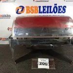 LOTE 200 - 01 RECHAUD EM INOX COM AVARIAS. (NO ESTADO) ATENÇÃO! FAZER A VISITAÇÃO ANTES DE ARREMATAR, NÃO SABEMOS SE FUNCIONA. LEILÃO NÃO TEM GARANTIA E NEM DEVOLUÇÃO, SUJEITO A POSSÍVEIS AVARIAS VISÍVEIS/OCULTAS E/OU AUSÊNCIA DE COMPONENTES.