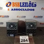 LOTE 284 - 02 NOBREAKS DE 1900VA MARCA INFINIUM. (NO ESTADO) ATENÇÃO! FAZER A VISITAÇÃO ANTES DE ARREMATAR, NÃO SABEMOS SE FUNCIONA. LEILÃO NÃO TEM GARANTIA E NEM DEVOLUÇÃO, SUJEITO A POSSÍVEIS AVARIAS VISÍVEIS/OCULTAS E/OU AUSÊNCIA DE COMPONENTES.