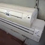 LOTE 328 - 02 EVAPORADORAS MARCA TRANE. (NO ESTADO) ATENÇÃO! FAZER A VISITAÇÃO ANTES DE ARREMATAR, NÃO SABEMOS SE FUNCIONA. LEILÃO NÃO TEM GARANTIA E NEM DEVOLUÇÃO, SUJEITO A POSSÍVEIS AVARIAS VISÍVEIS/OCULTAS E/OU AUSÊNCIA DE COMPONENTES.