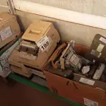 LOTE 195 - 01 LOTE COM PEÇAS DE IMPRESSORAS DE CUPOM E MATERIAIS DIVERSOS. (NO ESTADO) ATENÇÃO! FAZER A VISITAÇÃO ANTES DE ARREMATAR, NÃO SABEMOS SE FUNCIONA. LEILÃO NÃO TEM GARANTIA E NEM DEVOLUÇÃO, SUJEITO A POSSÍVEIS AVARIAS VISÍVEIS/OCULTAS E/OU AUSÊNCIA DE COMPONENTES.