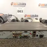 LOTE 003 - 01 SISTEMA DE CÂMERA DVR TECVOZ COM 05 CÂMERAS. (NO ESTADO) ATENÇÃO! FAZER A VISITAÇÃO ANTES DE ARREMATAR, NÃO SABEMOS SE FUNCIONA. LEILÃO NÃO TEM GARANTIA E NEM DEVOLUÇÃO, SUJEITO A POSSÍVEIS AVARIAS VISÍVEIS/OCULTAS E/OU AUSÊNCIA DE COMPONENTES.