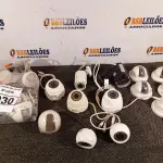 LOTE 030 - 01 LOTE COM VÁRIAS CÂMERAS DE SEGURANÇA. (NO ESTADO) ATENÇÃO! FAZER A VISITAÇÃO ANTES DE ARREMATAR, NÃO SABEMOS SE FUNCIONA. LEILÃO NÃO TEM GARANTIA E NEM DEVOLUÇÃO, SUJEITO A POSSÍVEIS AVARIAS VISÍVEIS/OCULTAS E/OU AUSÊNCIA DE COMPONENTES.