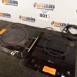 LOTE 031 - 02 FOGÕES DE INDUÇÃO, SENDO 01 MARCA FISCHER 220V E 01 MARCA LECOOK 220V. (NO ESTADO) ATENÇÃO! FAZER A VISITAÇÃO ANTES DE ARREMATAR, NÃO SABEMOS SE FUNCIONA. LEILÃO NÃO TEM GARANTIA E NEM DEVOLUÇÃO, SUJEITO A POSSÍVEIS AVARIAS VISÍVEIS/OCULTAS E/OU AUSÊNCIA DE COMPONENTES.