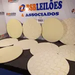 LOTE 163 - 09 SOUSPLAT COM CAPA FLORIDA NA COR VERDE. (NO ESTADO) ATENÇÃO! FAZER A VISITAÇÃO ANTES DE ARREMATAR, NÃO SABEMOS SE FUNCIONA. LEILÃO NÃO TEM GARANTIA E NEM DEVOLUÇÃO, SUJEITO A POSSÍVEIS AVARIAS VISÍVEIS/OCULTAS E/OU AUSÊNCIA DE COMPONENTES.