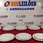 LOTE 284 - 10 PRATOS RASOS E 10 PRATOS DE SOBREMESA. (NO ESTADO) ATENÇÃO! FAZER A VISITAÇÃO ANTES DE ARREMATAR, NÃO SABEMOS SE FUNCIONA. LEILÃO NÃO TEM GARANTIA E NEM DEVOLUÇÃO, SUJEITO A POSSÍVEIS AVARIAS VISÍVEIS/OCULTAS E/OU AUSÊNCIA DE COMPONENTES.
