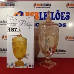 LOTE 187 - 01 SUQUEIRA DE 04 A 05 LITROS MARCA LYOR PERSA AMARELA. (NO ESTADO) ATENÇÃO! FAZER A VISITAÇÃO ANTES DE ARREMATAR, NÃO SABEMOS SE FUNCIONA. LEILÃO NÃO TEM GARANTIA E NEM DEVOLUÇÃO, SUJEITO A POSSÍVEIS AVARIAS VISÍVEIS/OCULTAS E/OU AUSÊNCIA DE COMPONENTES.