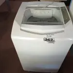 LOTE 267 - 01 MÁQUINA DE LAVAR ROUPAS 8KG MARCA BRASTEMP. (NO ESTADO) ATENÇÃO! FAZER A VISITAÇÃO ANTES DE ARREMATAR, NÃO SABEMOS SE FUNCIONA. LEILÃO NÃO TEM GARANTIA E NEM DEVOLUÇÃO, SUJEITO A POSSÍVEIS AVARIAS VISÍVEIS/OCULTAS E/OU AUSÊNCIA DE COMPONENTES.