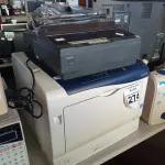LOTE 274 - 03 IMPRESSORAS, SENDO 01 MARCA XEROX E 02 LX300 E VÁRIAS FITAS PARA IMPRESSORA. (NO ESTADO) ATENÇÃO! FAZER A VISITAÇÃO ANTES DE ARREMATAR, NÃO SABEMOS SE FUNCIONA. LEILÃO NÃO TEM GARANTIA E NEM DEVOLUÇÃO, SUJEITO A POSSÍVEIS AVARIAS VISÍVEIS/OCULTAS E/OU AUSÊNCIA DE COMPONENTES.