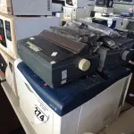 LOTE 274 - 03 IMPRESSORAS, SENDO 01 MARCA XEROX E 02 LX300 E VÁRIAS FITAS PARA IMPRESSORA. (NO ESTADO) ATENÇÃO! FAZER A VISITAÇÃO ANTES DE ARREMATAR, NÃO SABEMOS SE FUNCIONA. LEILÃO NÃO TEM GARANTIA E NEM DEVOLUÇÃO, SUJEITO A POSSÍVEIS AVARIAS VISÍVEIS/OCULTAS E/OU AUSÊNCIA DE COMPONENTES.