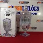 LOTE 191 - 01 SUQUEIRA DE 04 A 05 LITROS MARCA LYOR PERSA. (NO ESTADO) ATENÇÃO! FAZER A VISITAÇÃO ANTES DE ARREMATAR, NÃO SABEMOS SE FUNCIONA. LEILÃO NÃO TEM GARANTIA E NEM DEVOLUÇÃO, SUJEITO A POSSÍVEIS AVARIAS VISÍVEIS/OCULTAS E/OU AUSÊNCIA DE COMPONENTES.