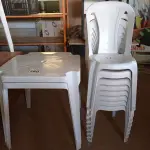 LOTE 190 - 02 JOGOS DE MESAS QUADRADAS DE PLÁSTICO NA COR BRANCA. (NO ESTADO) ATENÇÃO! FAZER A VISITAÇÃO ANTES DE ARREMATAR, NÃO SABEMOS SE FUNCIONA. LEILÃO NÃO TEM GARANTIA E NEM DEVOLUÇÃO, SUJEITO A POSSÍVEIS AVARIAS VISÍVEIS/OCULTAS E/OU AUSÊNCIA DE COMPONENTES.