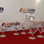 LOTE 341 - 12 TAÇAS PARA ÁGUA. (NO ESTADO) ATENÇÃO! FAZER A VISITAÇÃO ANTES DE ARREMATAR, NÃO SABEMOS SE FUNCIONA. LEILÃO NÃO TEM GARANTIA E NEM DEVOLUÇÃO, SUJEITO A POSSÍVEIS AVARIAS VISÍVEIS/OCULTAS E/OU AUSÊNCIA DE COMPONENTES.