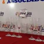 LOTE 204 - 12 TAÇAS PARA CHAMPANHE DIVERSAS. (NO ESTADO) ATENÇÃO! FAZER A VISITAÇÃO ANTES DE ARREMATAR, NÃO SABEMOS SE FUNCIONA. LEILÃO NÃO TEM GARANTIA E NEM DEVOLUÇÃO, SUJEITO A POSSÍVEIS AVARIAS VISÍVEIS/OCULTAS E/OU AUSÊNCIA DE COMPONENTES.