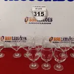 LOTE 315 - 12 TAÇAS PARA ÁGUA. (NO ESTADO) ATENÇÃO! FAZER A VISITAÇÃO ANTES DE ARREMATAR, NÃO SABEMOS SE FUNCIONA. LEILÃO NÃO TEM GARANTIA E NEM DEVOLUÇÃO, SUJEITO A POSSÍVEIS AVARIAS VISÍVEIS/OCULTAS E/OU AUSÊNCIA DE COMPONENTES.