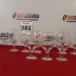 LOTE 282 - 12 TAÇAS PARA ÁGUA. (NO ESTADO) ATENÇÃO! FAZER A VISITAÇÃO ANTES DE ARREMATAR, NÃO SABEMOS SE FUNCIONA. LEILÃO NÃO TEM GARANTIA E NEM DEVOLUÇÃO, SUJEITO A POSSÍVEIS AVARIAS VISÍVEIS/OCULTAS E/OU AUSÊNCIA DE COMPONENTES.