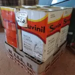 LOTE 335 - 01 LOTE COM 04 LATAS DE MASSA CORRIDA PARA PAREDES INTERIOR CONTENDO 28KG CADA MARCA SUVINIL. (NO ESTADO) ATENÇÃO! FAZER A VISITAÇÃO ANTES DE ARREMATAR, NÃO SABEMOS SE FUNCIONA. LEILÃO NÃO TEM GARANTIA E NEM DEVOLUÇÃO, SUJEITO A POSSÍVEIS AVARIAS VISÍVEIS/OCULTAS E/OU AUSÊNCIA DE COMPONENTES.
