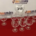 LOTE 319 - 12 TAÇAS PARA ÁGUA. (NO ESTADO) ATENÇÃO! FAZER A VISITAÇÃO ANTES DE ARREMATAR, NÃO SABEMOS SE FUNCIONA. LEILÃO NÃO TEM GARANTIA E NEM DEVOLUÇÃO, SUJEITO A POSSÍVEIS AVARIAS VISÍVEIS/OCULTAS E/OU AUSÊNCIA DE COMPONENTES.