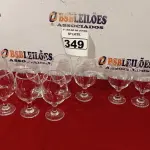 LOTE 349 - 12 TAÇAS PARA ÁGUA. (NO ESTADO) ATENÇÃO! FAZER A VISITAÇÃO ANTES DE ARREMATAR, NÃO SABEMOS SE FUNCIONA. LEILÃO NÃO TEM GARANTIA E NEM DEVOLUÇÃO, SUJEITO A POSSÍVEIS AVARIAS VISÍVEIS/OCULTAS E/OU AUSÊNCIA DE COMPONENTES.
